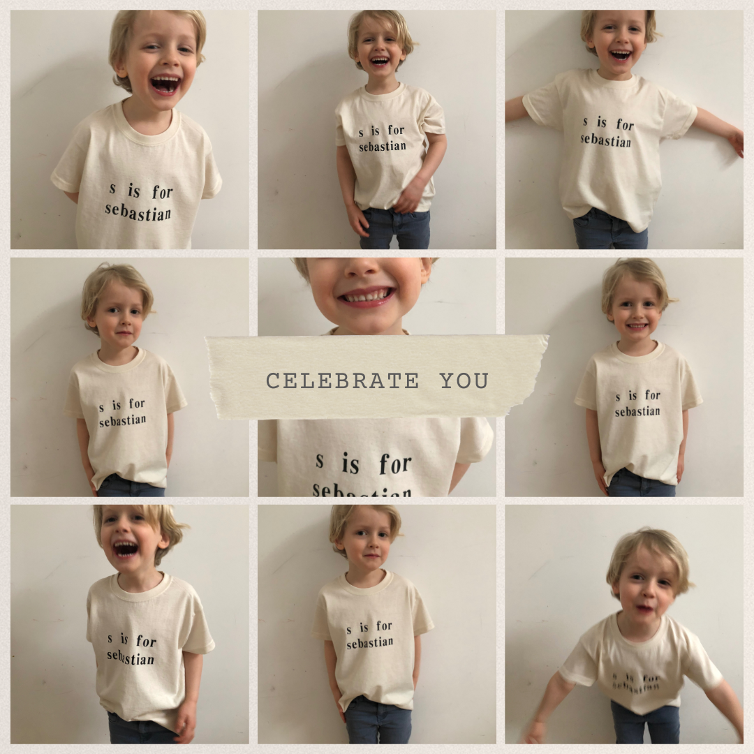 Personalised Name - children's t-shirt