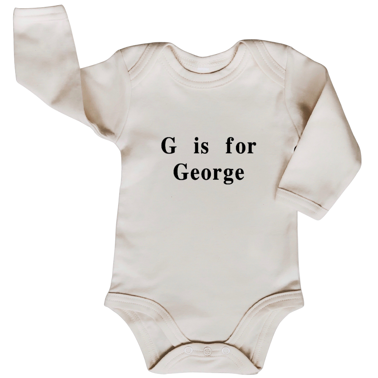 Personalised Name - baby bodysuit