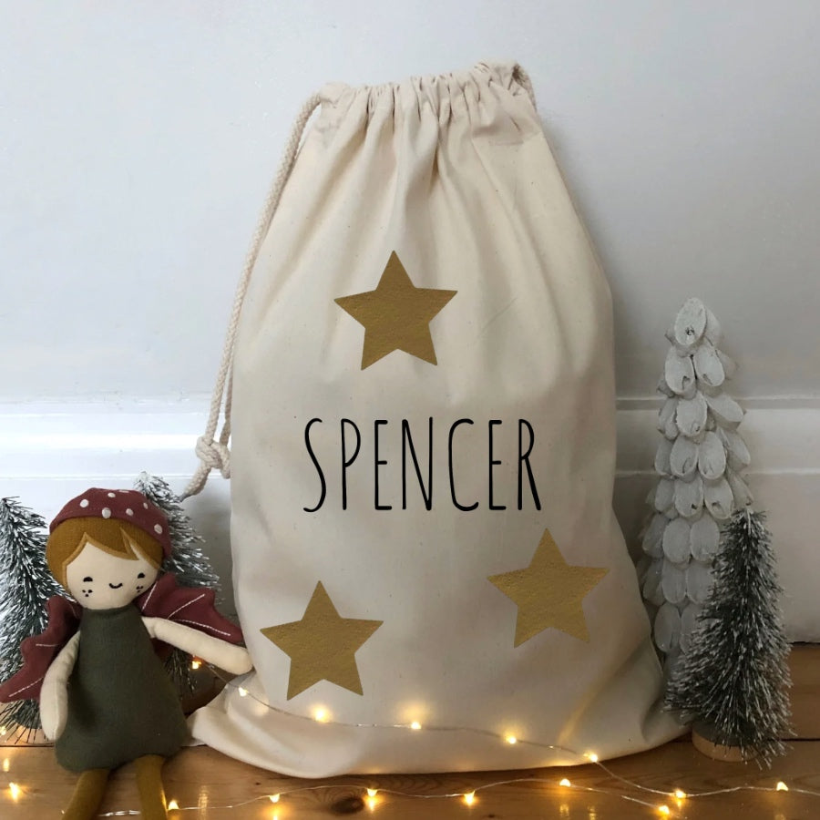 Star Christmas Sack (2 sizes available)