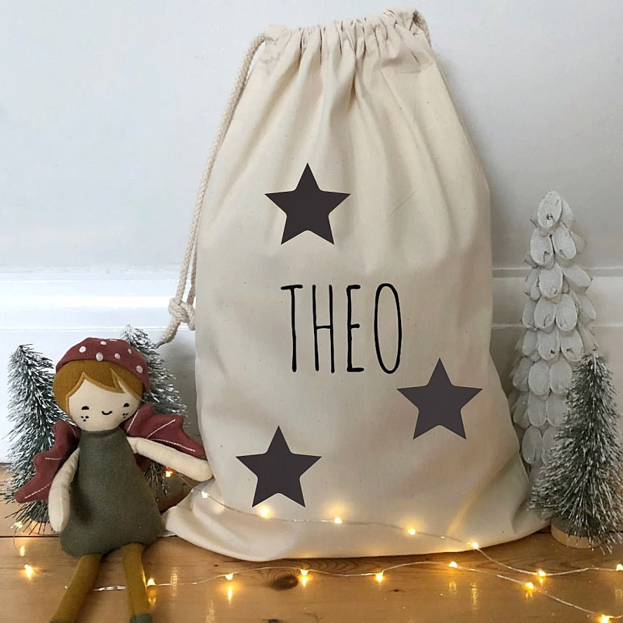 Star Christmas Sack (2 sizes available)