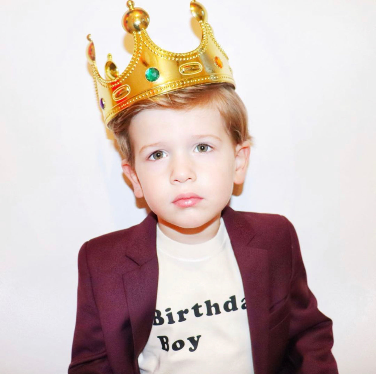 Birthday Boy - organic baby t-shirt