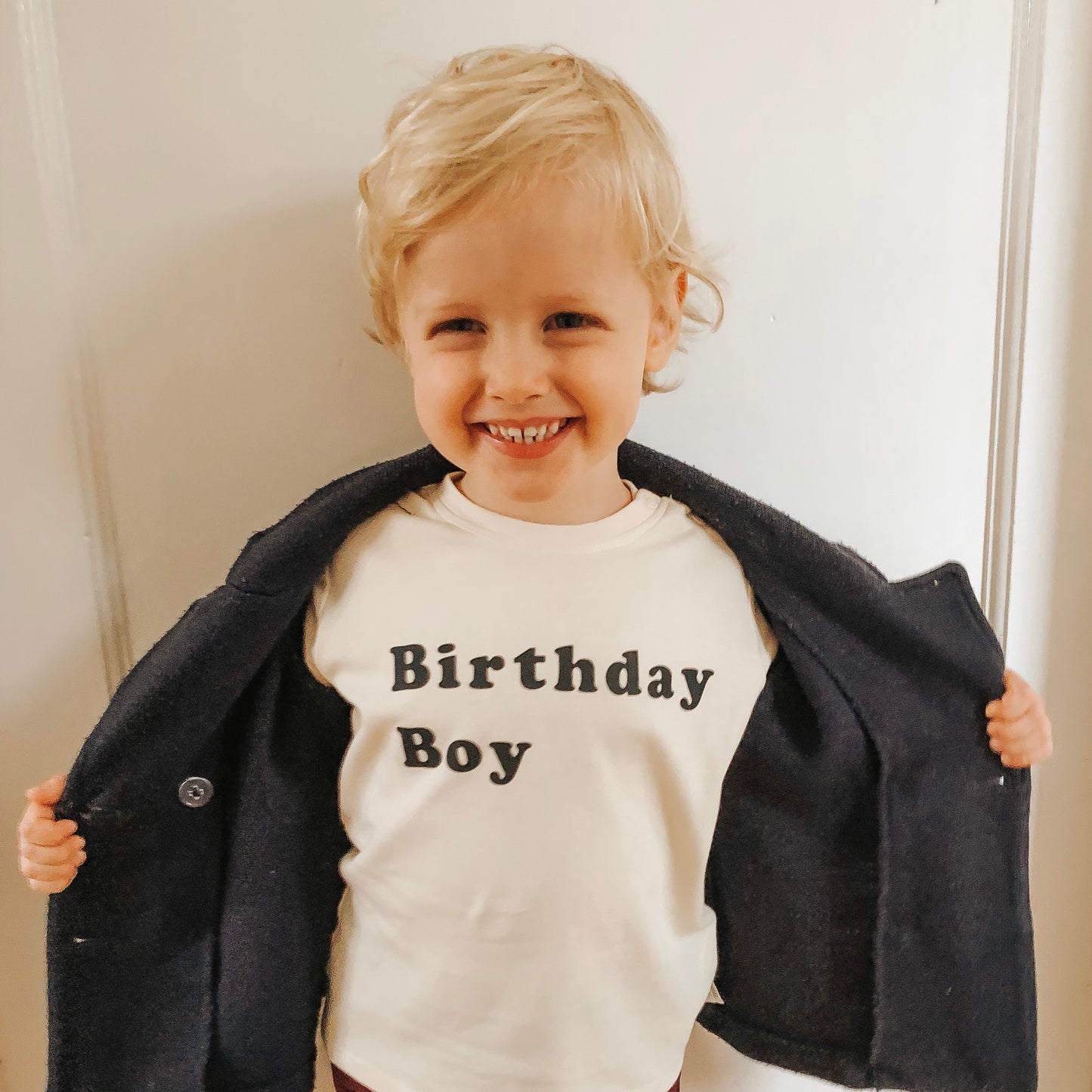 Birthday Boy - organic baby t-shirt