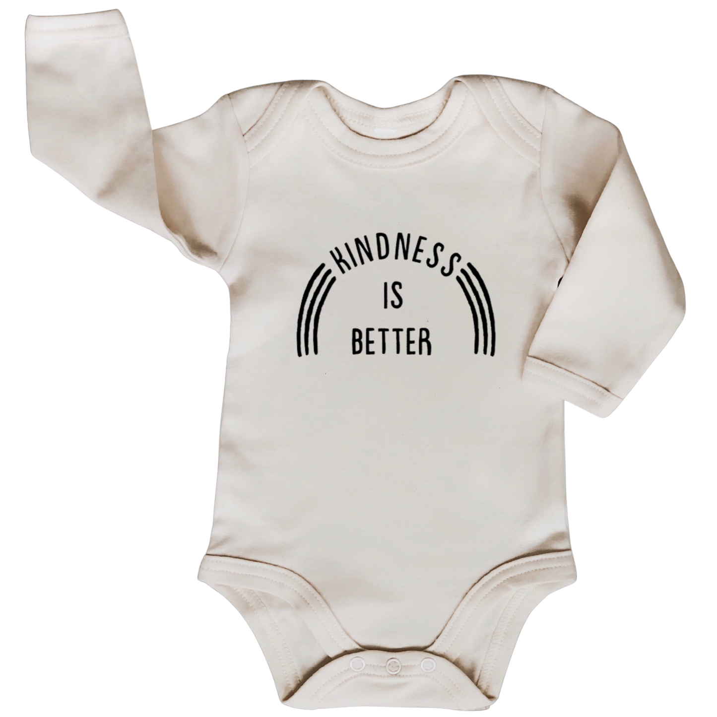 Kindness is better - organic baby bodysuit