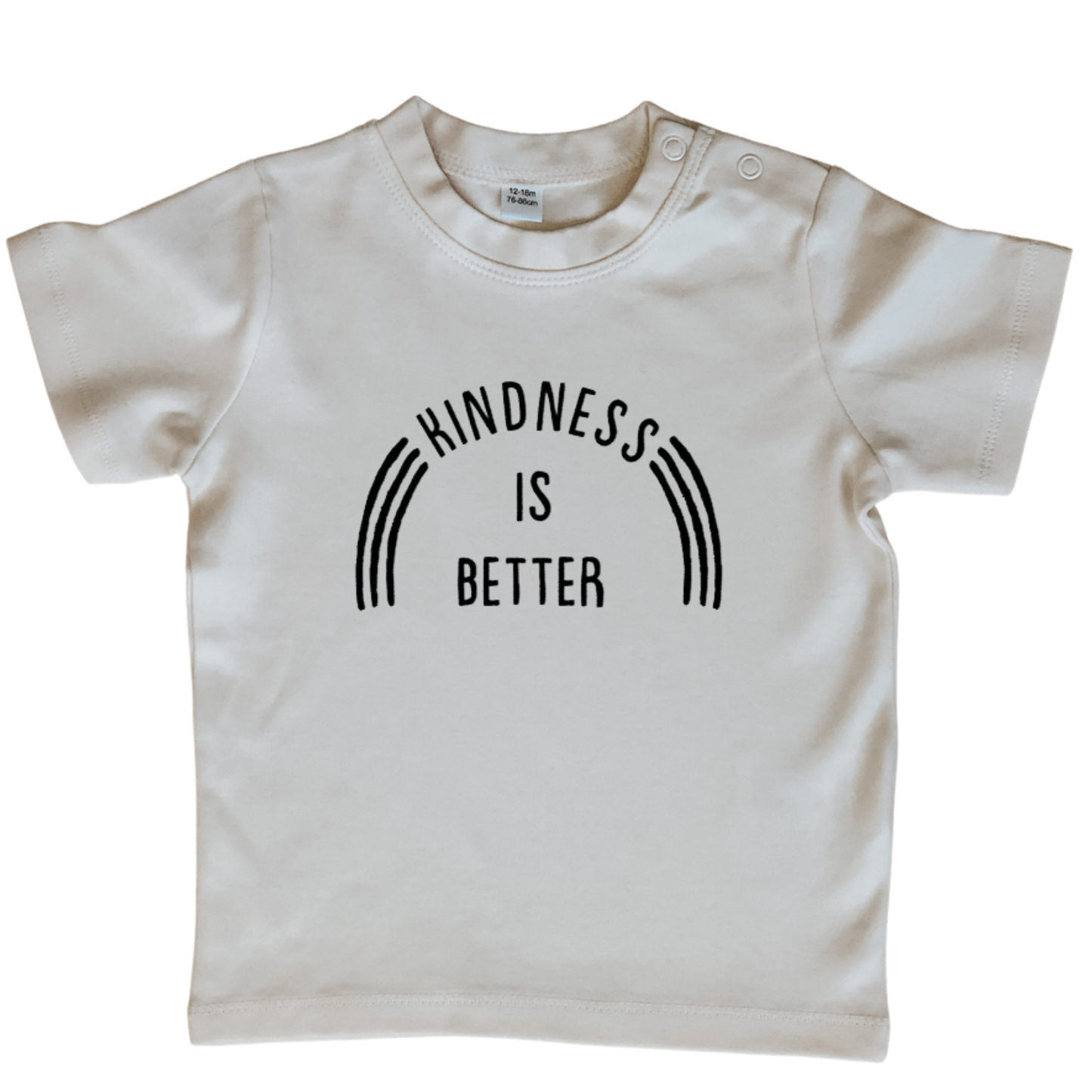 Kindness is better - organic baby t-shirt