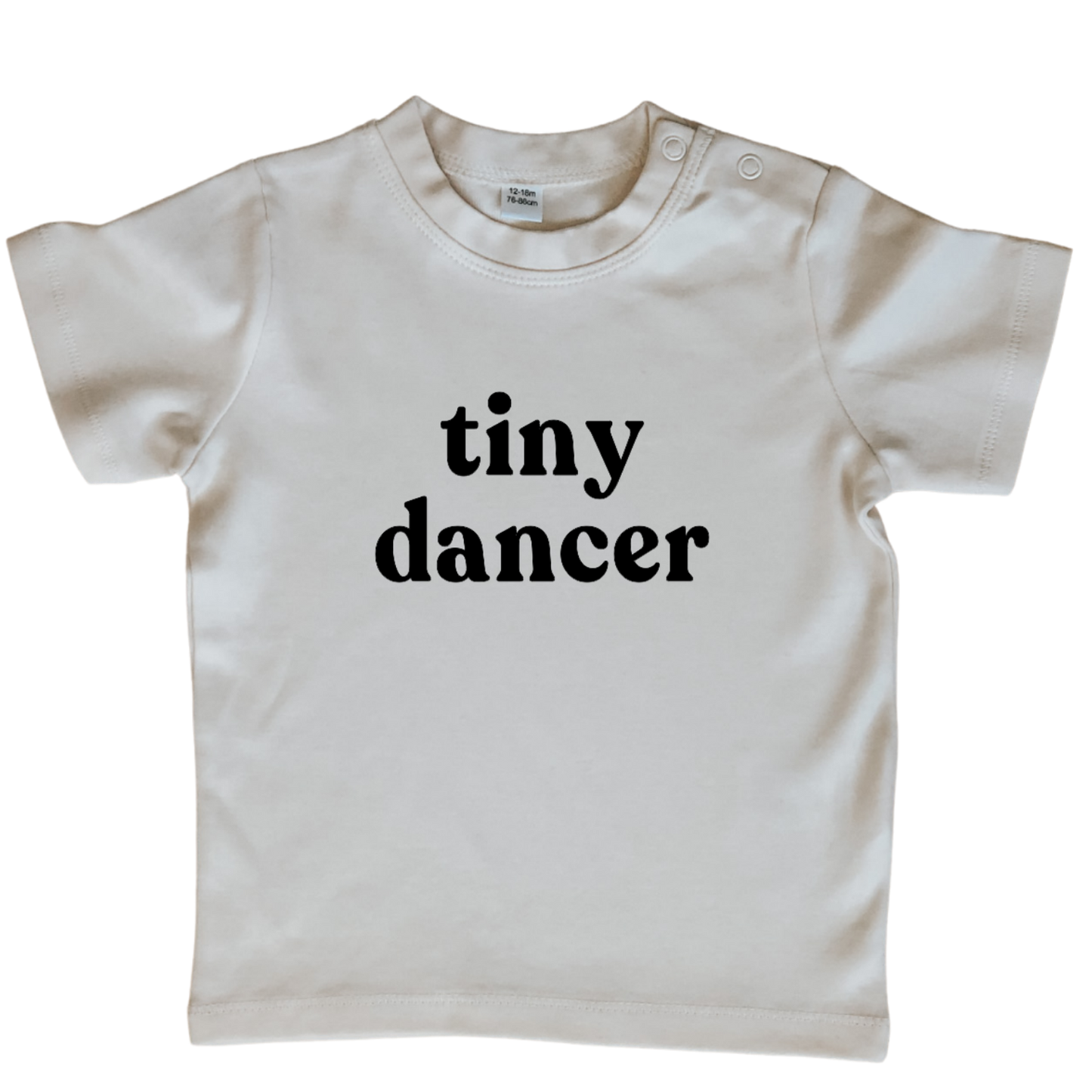 tiny dancer - organic baby t-shirt